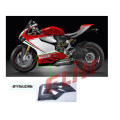 Fibra de Carbono Peças da motocicleta Belly Pan Ducati 1199 Panigale